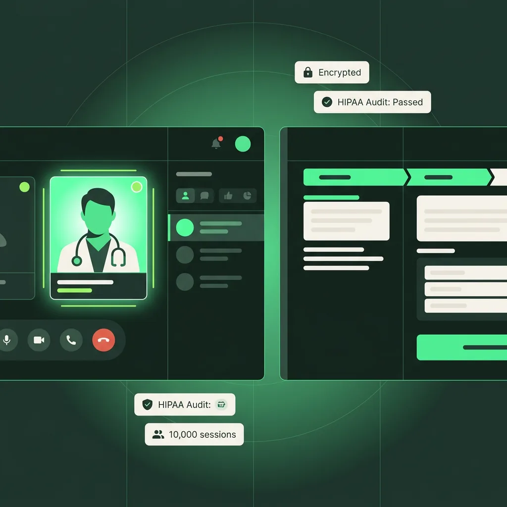HIPAA-Compliant Telehealth Platform